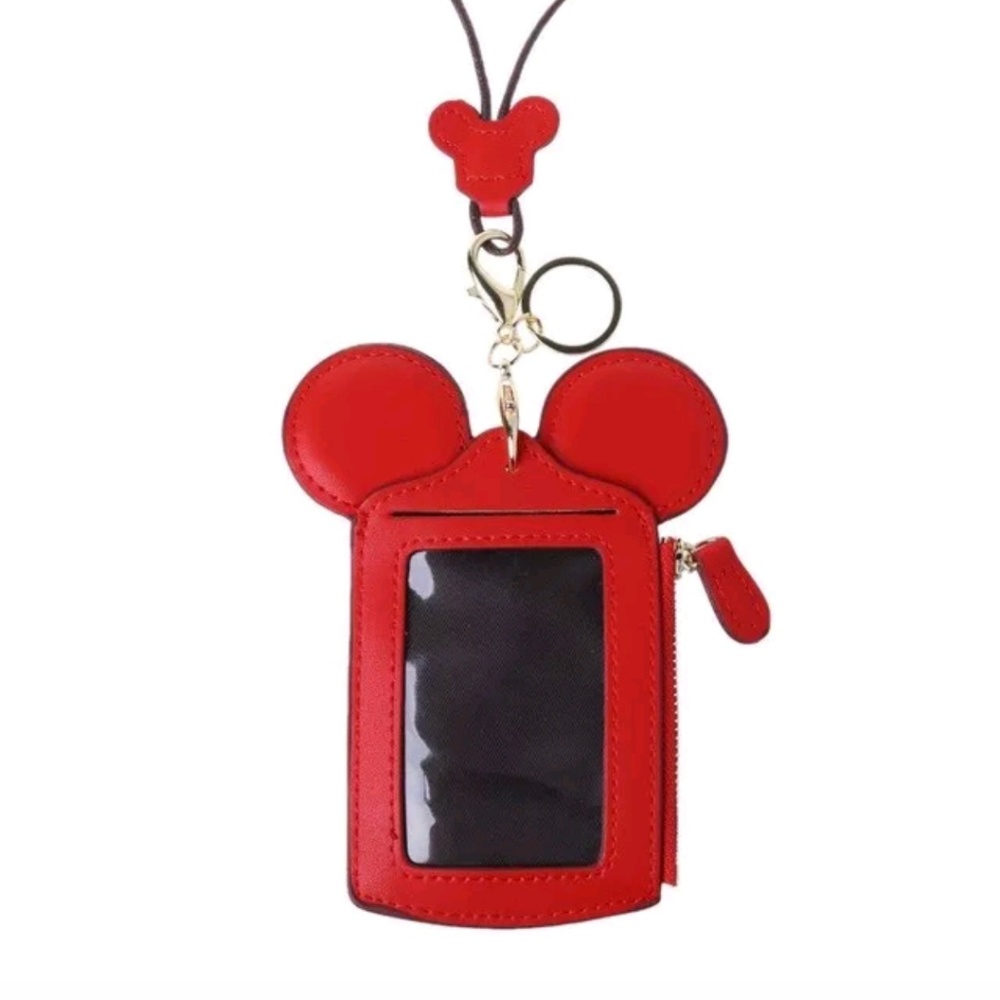 Mickey Mouse ID Card Holder Lanyard